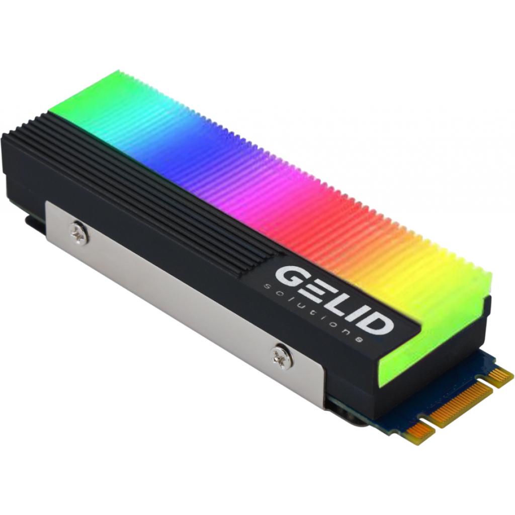 Радиатор охлаждения Gelid Solutions GLINT ARGB M.2 2280 SSD (M2-RGB-01) изображение 3