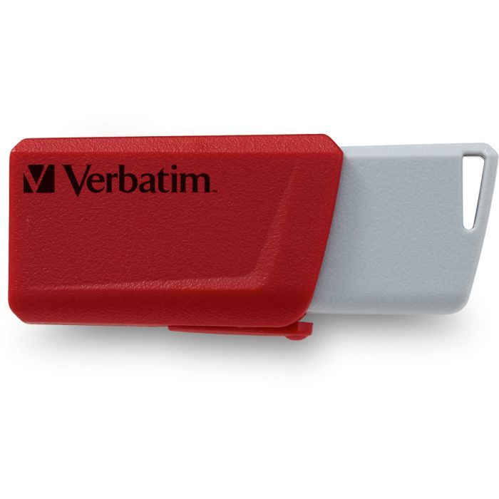 USB флеш накопитель Verbatim 2x32GB Store 'n' Click Red/Blue USB 3.2 (49308) изображение 10