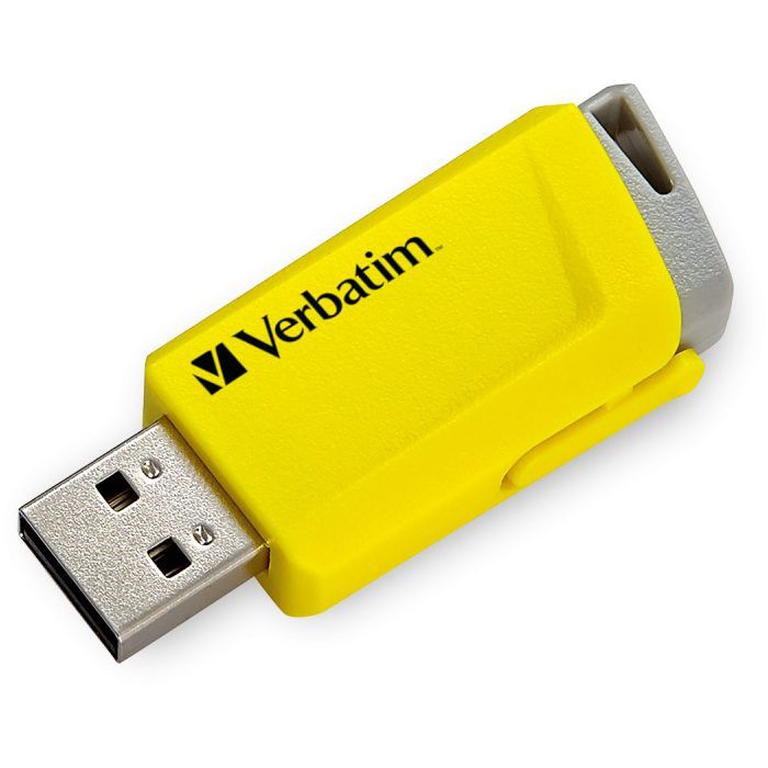 USB флеш накопитель Verbatim 2x32GB Store 'n' Click Red/Blue USB 3.2 (49308) изображение 2