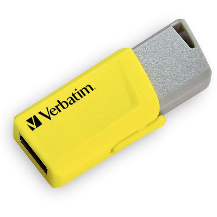 USB флеш накопитель Verbatim 2x32GB Store 'n' Click Red/Blue USB 3.2 (49308) изображение 3