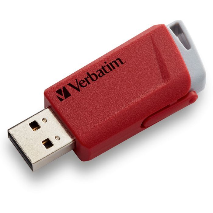 USB флеш накопитель Verbatim 2x32GB Store 'n' Click Red/Blue USB 3.2 (49308) изображение 8