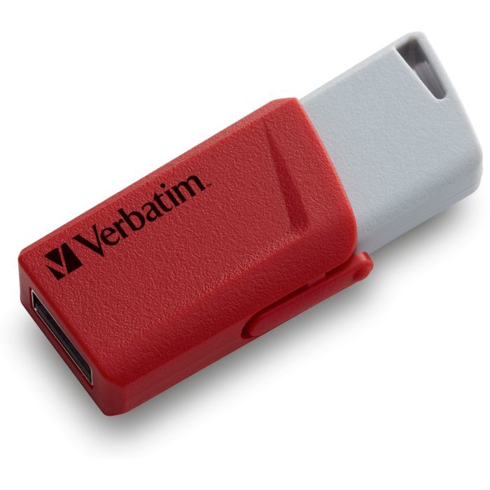 USB флеш накопитель Verbatim 2x32GB Store 'n' Click Red/Blue USB 3.2 (49308) изображение 9