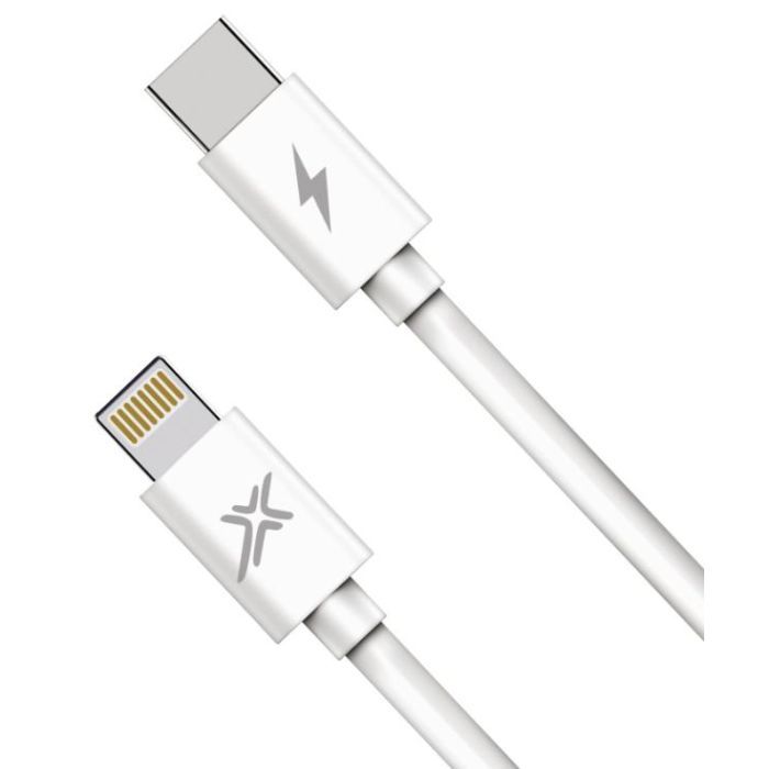 Дата кабель USB-C to Lightning 1.2m white Grand-X (CL-07) изображение 2