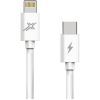 Дата кабель USB-C to Lightning 1.2m white Grand-X (CL-07)