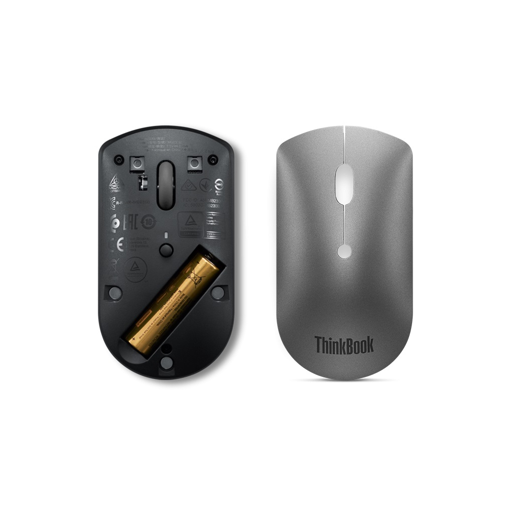 Мышка Lenovo ThinkBook Bluetooth Silent Mouse (4Y50X88824) изображение 4