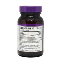 Вітамін Bluebonnet Nutrition Вітамін D3 5000IU, 60 вегетаріанських капсул (BLB-00368) зображення 2