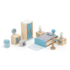 Игровой набор Viga Toys Деревянная мебель для кукол PolarB Спальня (44035) изображение 2