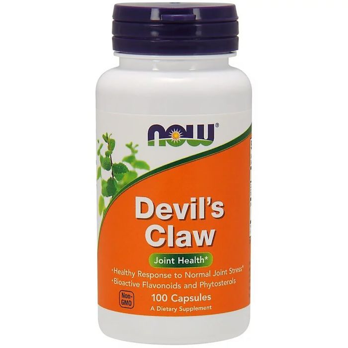 Травы Now Foods Коготь Дьявола (Гарпагофитум), Devil's Claw, 100 капсул (NOW-04650)