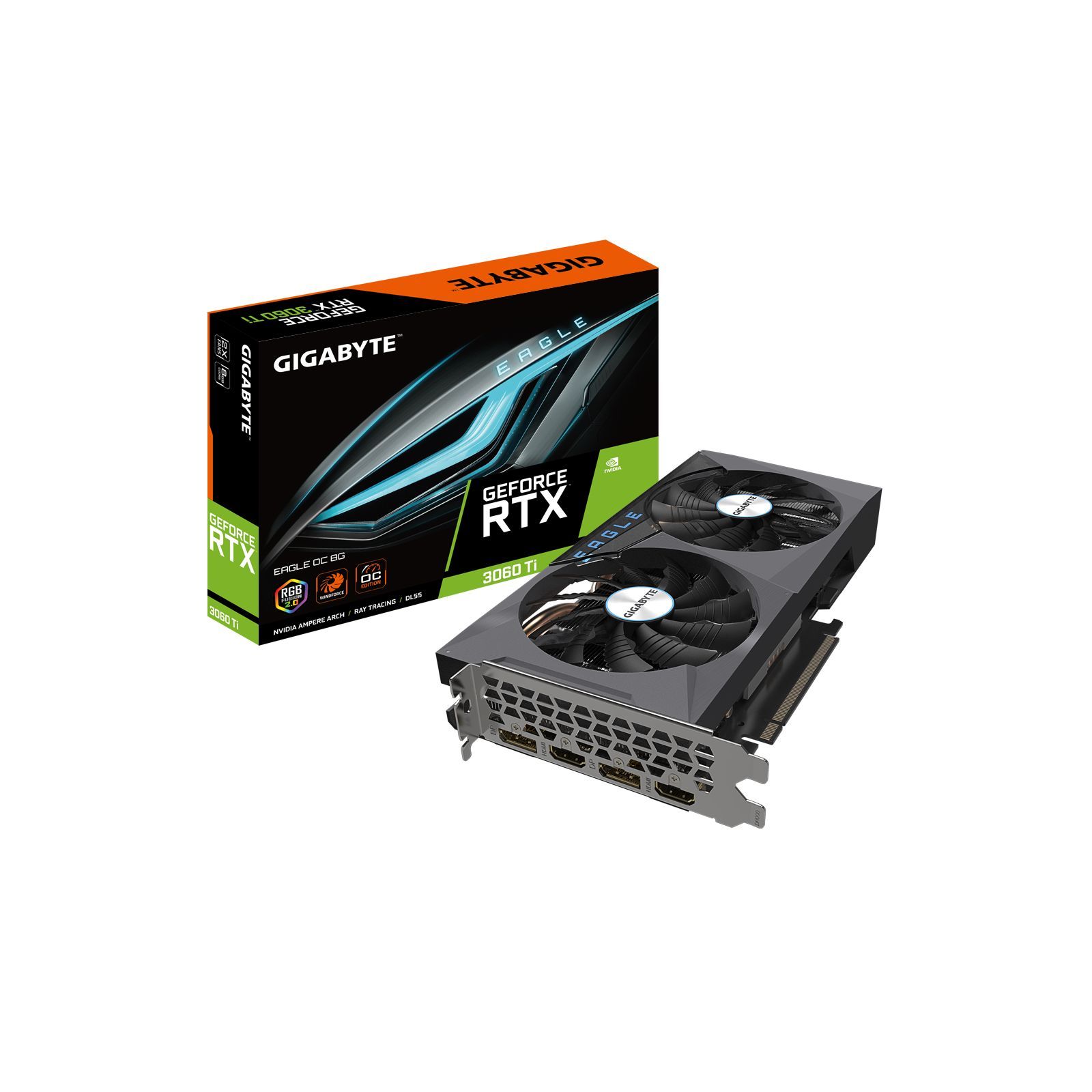 ぷ*ラ様 GIGABYTE GeForce RTX3060Ti 8GB EAGL GIGABYTE GeForce RTX 3060 Ti EAGLE OC 8G rev. 2.0 (GV