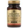 Мінерали Solgar Марганець, Chelated Manganese, 100 таблеток (SOL-00720)