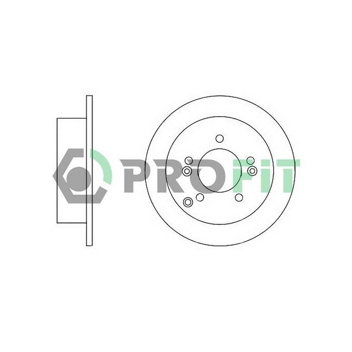 Тормозной диск Profit 5010-1447
