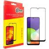 Скло захисне Dengos Full Glue Samsung Galaxy A22 (black) (TGFG-180)