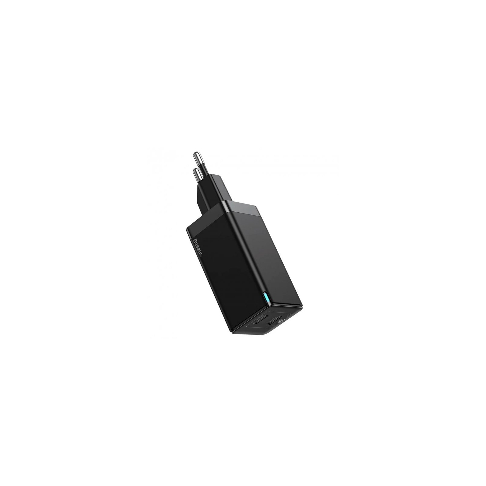 Зарядное устройство Baseus GaN2 QC C+C 45W + Cable Type-C 100W black (CCGAN-M01)