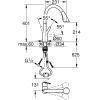 Смеситель Grohe SCALA OHM C TRIPLE SPRAY (30440DC0) изображение 6