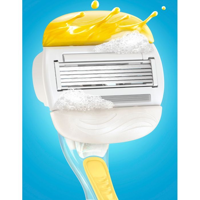 Сменные кассеты Gillette Venus ComfortGlide Olay З ароматом кокосу 4 шт. (7702018267651) изображение 3