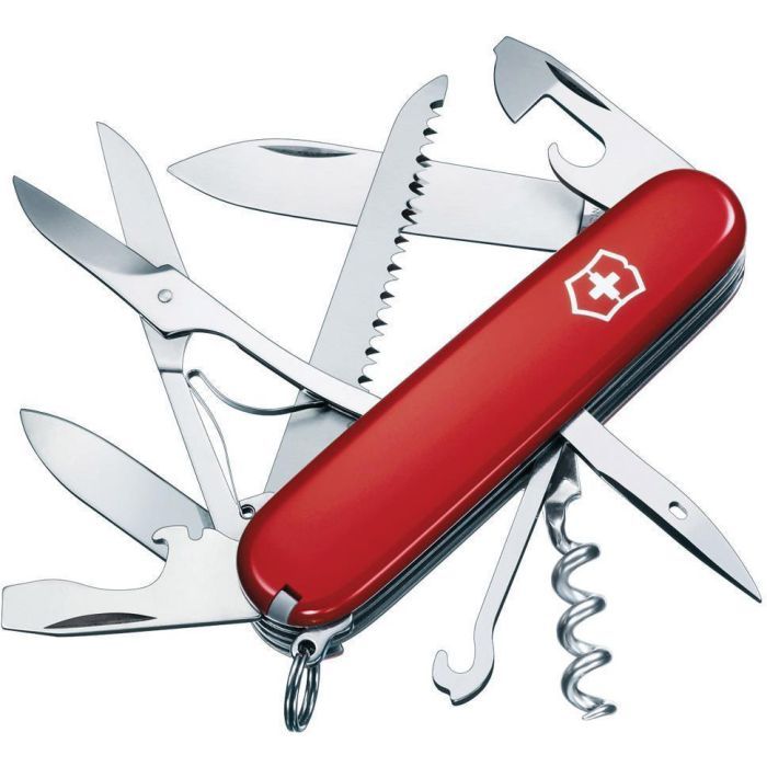 Ніж Victorinox Huntsman Transparent Silver (1.3713.T7)