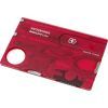 Мультитул Victorinox SwissCard Lite Transparent Red (0.7300.T) зображення 6