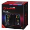Акустическая система Marvo SG-265 Multi-LED USB Black изображение 7