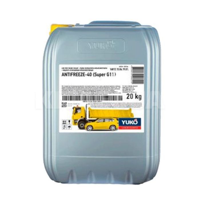 Антифриз Yuko -40 Super G11 зелен. 20л (4820070245028)