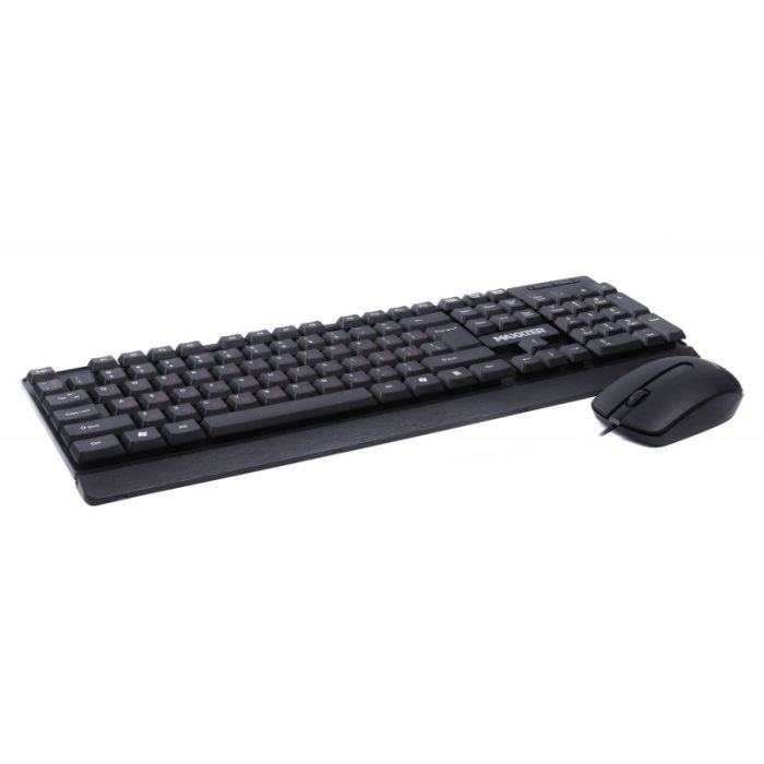 Комплект Maxxter KMS-CM-01-UA USB Black (KMS-CM-01-UA) изображение 2