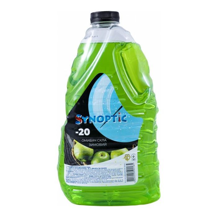 Омивач автомобільний Synoptic зимовий Яблуко (-20) 1л (4820215592253)