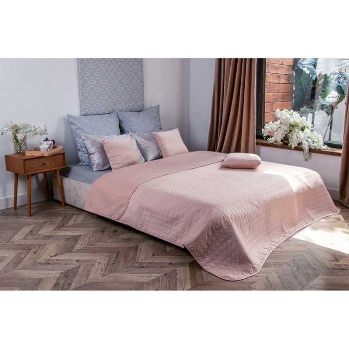 Покривало Руно двостороннє декоративне Velour Apricot 180х220 см (340.55_Apricot) зображення 5