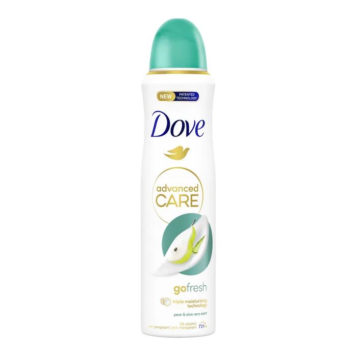 Антиперспирант Dove Go Fresh с ароматом Груши и Алоэ вера 150 мл (8710908559235/8720181291753)