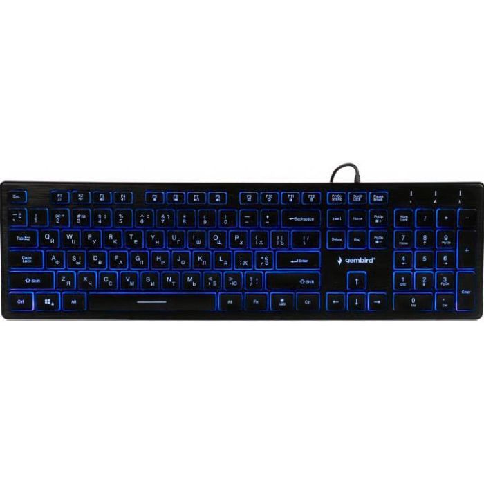 Клавиатура Gembird KB-UML3-01-W-UA USB White (KB-UML3-01-W-UA) изображение 2