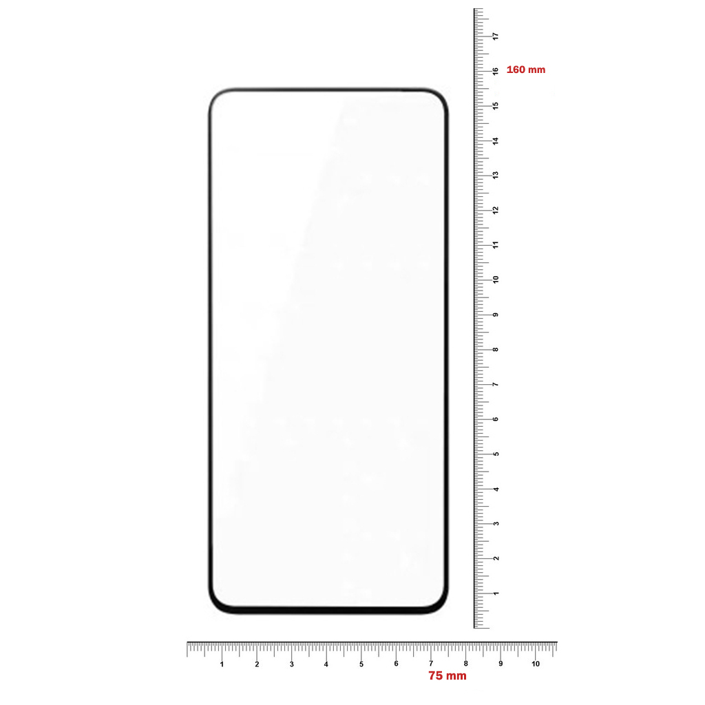 Стекло защитное BeCover Xiaomi Mi 11 Lite Black (706909) изображение 2