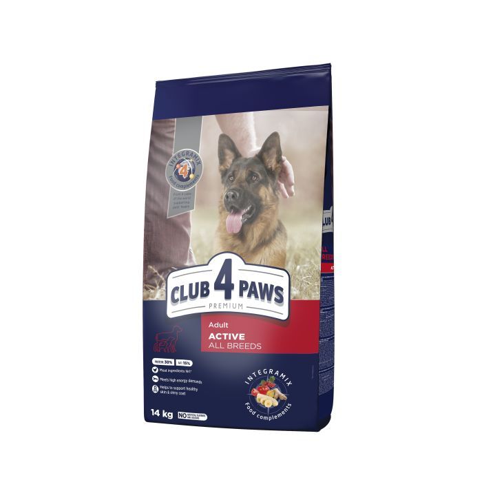 Сухий корм для собак Club 4 Paws Преміум. Актив 14 кг (4820083909559)