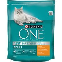Сухой корм для кошек Purina One Adult Cat Chicken & WhlG 800 г (7613035467866)