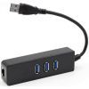 Концентратор Dynamode USB 3.0 Type-A - RJ45 Gigabit Lan, 3*USB 3.0 (USB3.0-Type-A-RJ45-HUB3) зображення 2