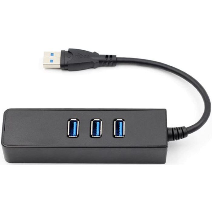 Концентратор Dynamode USB 3.0 Type-A - RJ45 Gigabit Lan, 3*USB 3.0 (USB3.0-Type-A-RJ45-HUB3) зображення 3