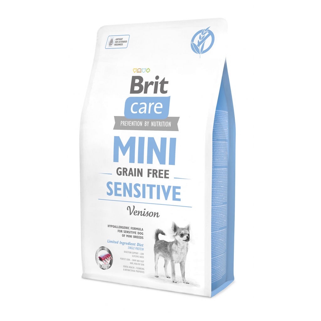 Сухой корм для собак Brit Care GF Mini Sensitive 7 кг (8595602520183)