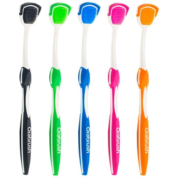 Очиститель языка DenTek Orabrush оранжевый (856125002623-orange) изображение 5
