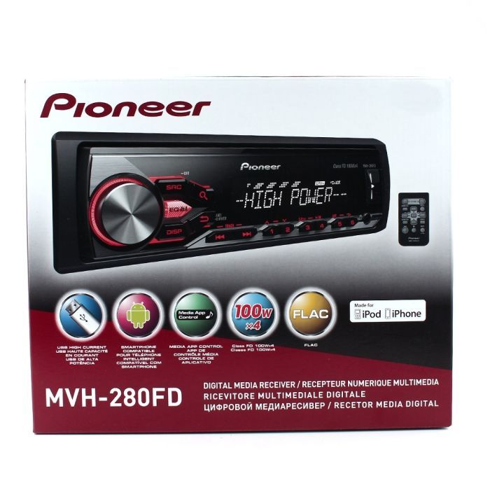 Автомагнитола Pioneer MVH-280FD изображение 5