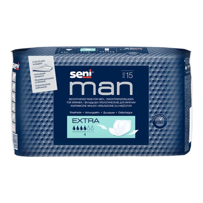 Урологические прокладки Seni Man Extra 15 шт. (5900516693190)