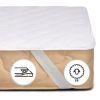 Наматрацник MirSon №5010 Exclusive Line Light Wool звичайний з резинкою по кутах 80x190 см (2200005334881)