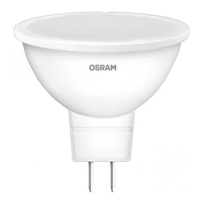 Лампочка Osram LED VALUE, MR16, 6W, 3000K, GU5.3 (4058075689206)
