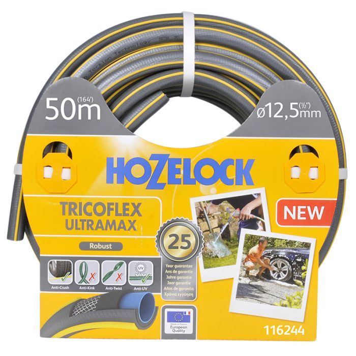 Поливочный шланг HoZelock d12,5мм 25м Tricoflex Ultraмax (7057)