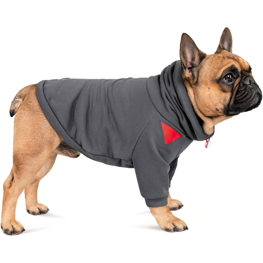 Худи для животных Pet Fashion "Snoodie" S серое (4823082423330) изображение 2