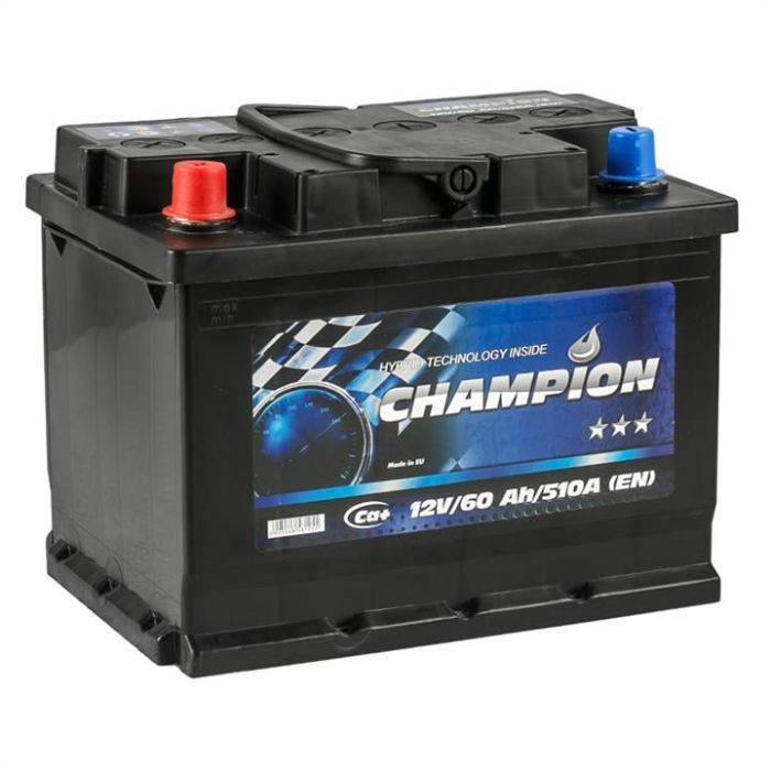 Аккумулятор автомобильный Champion Black 60 Ah/12V (CHB60-1) изображение 2