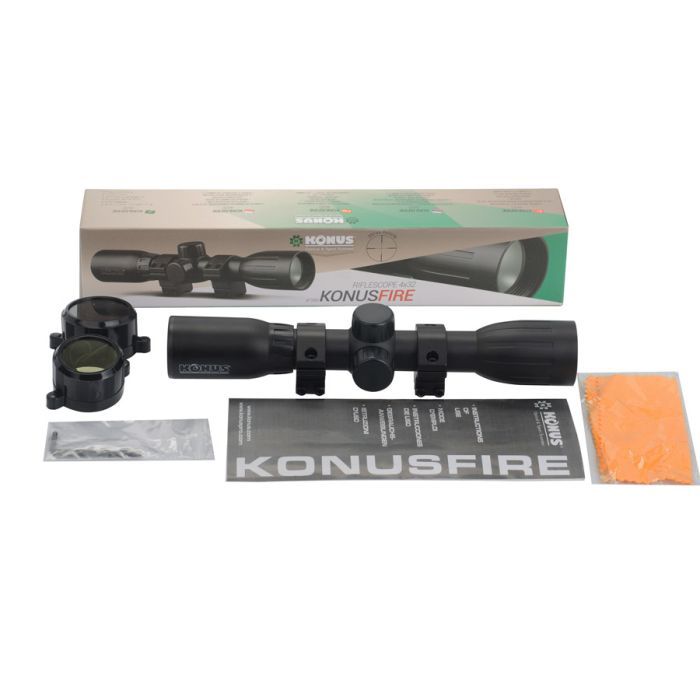 Оптичний приціл Konus KonusFire 4x32 30/30 (з кільцями) (7350) зображення 4
