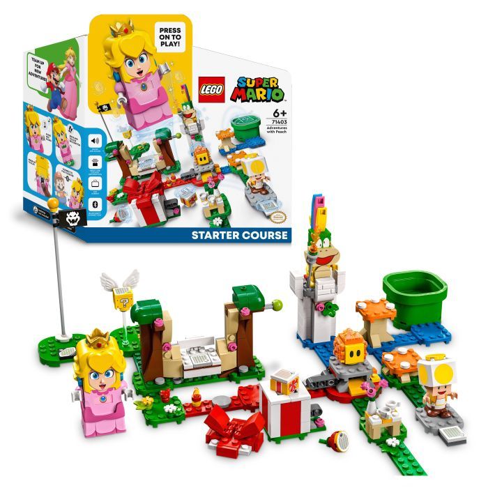Конструктор LEGO Super Mario Стартовий набір «Пригоди з Піч» (71403) зображення 2