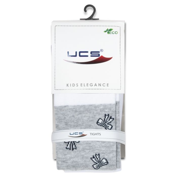 Колготки детские UCS Socks с бантиками (M0C0301-2290-7G-black) изображение 2