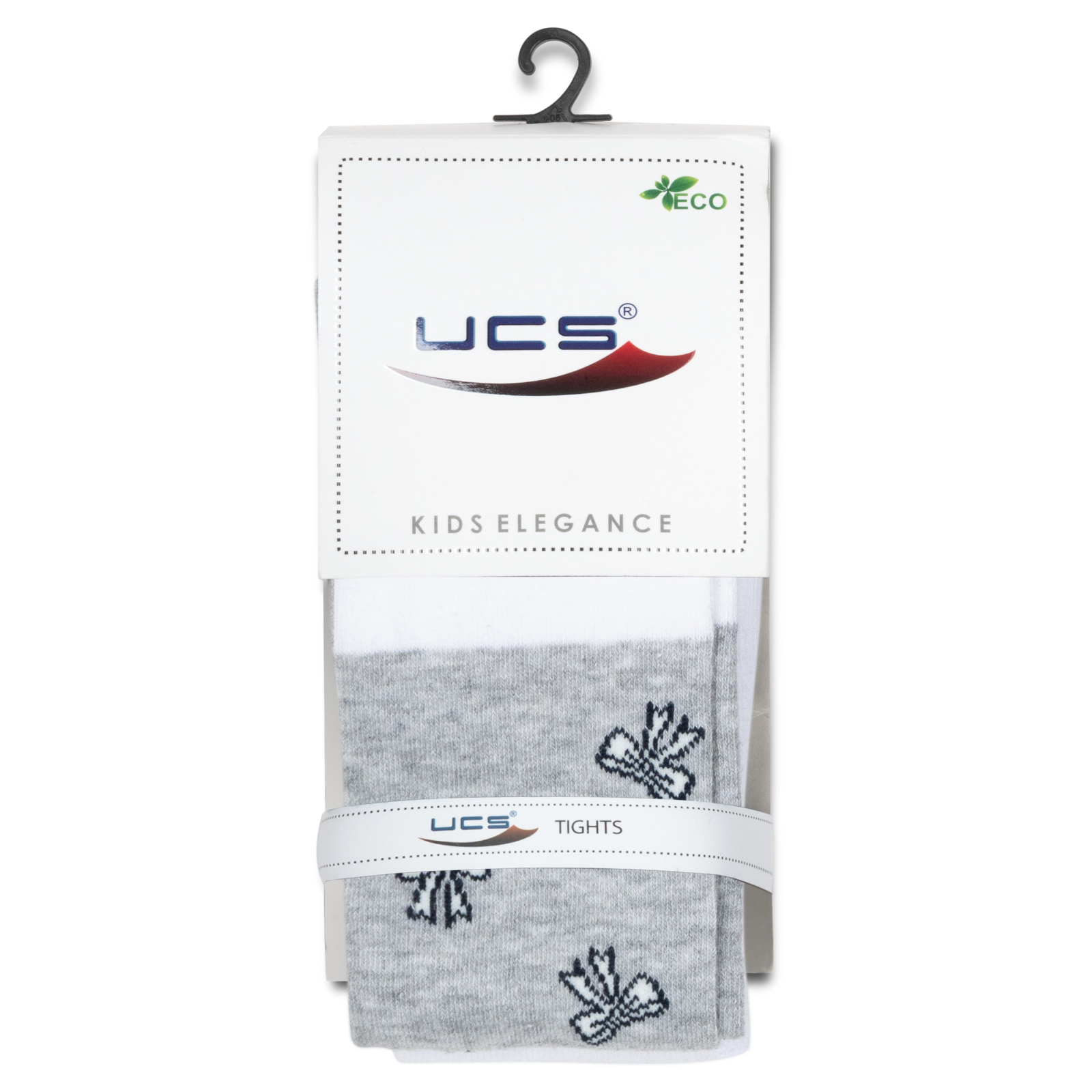 Колготки UCS Socks с бантиками (M0C0301-2290-7G-gray) изображение 2