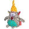Игрушка для собак GiGwi Plush Медведь с пискавкой 10 см (75044)