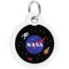 Адресник для животных WAUDOG Smart ID с QR-паспортом "NASA", круг 30 мм (230-0147) изображение 2