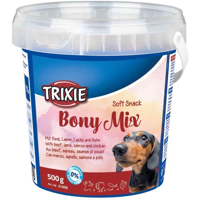 Лакомство для собак Trixie Bony Mix Косточки для собак 500 г (4011905314969)