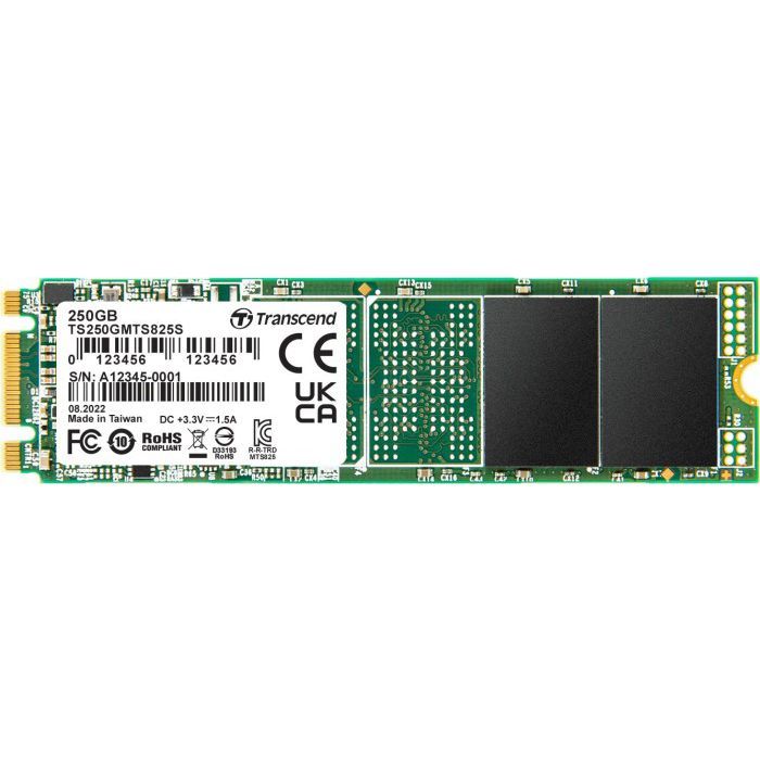 Накопитель SSD M.2 2280 250GB Transcend (TS250GMTS825S)